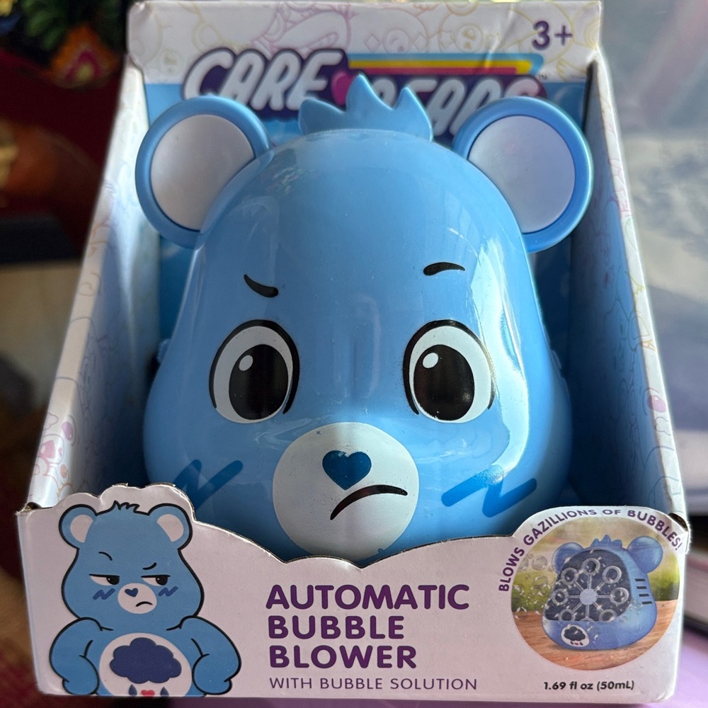 Care Bears Blue Bubble Blower Toy
